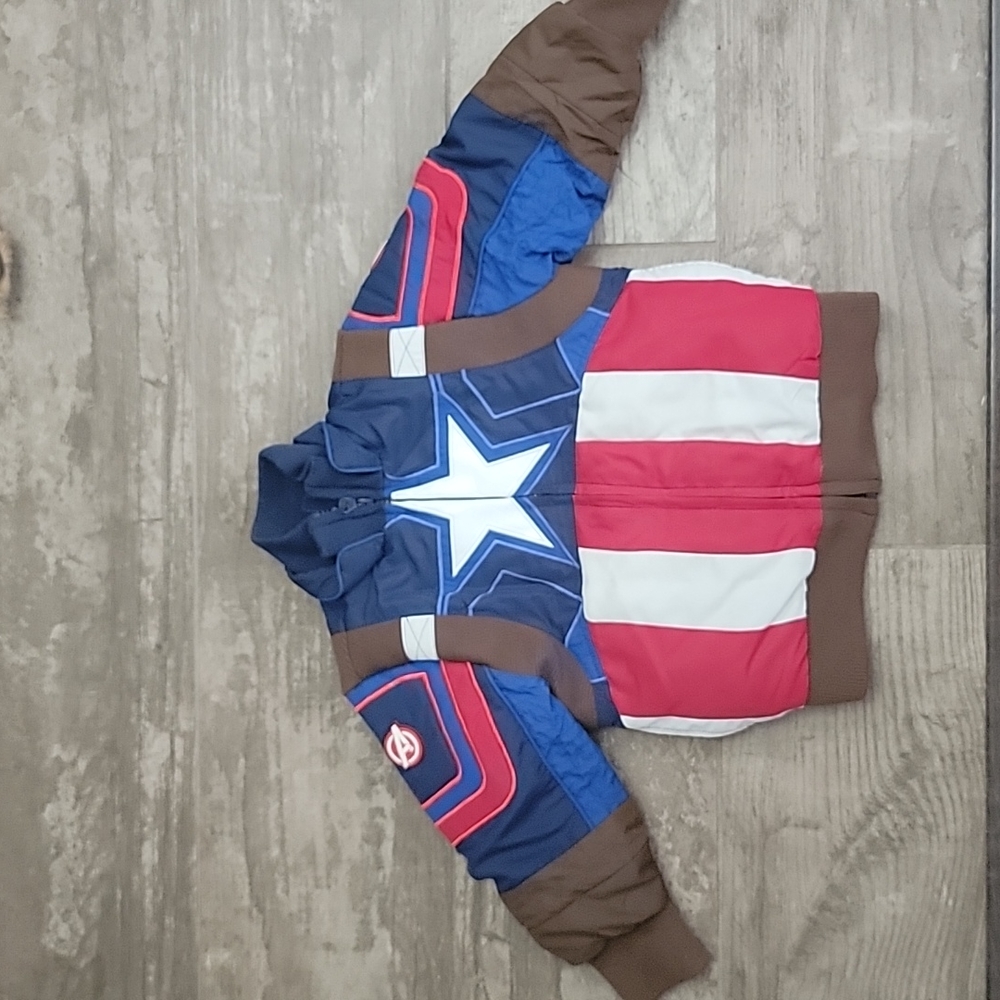 Captain America puffer jacket